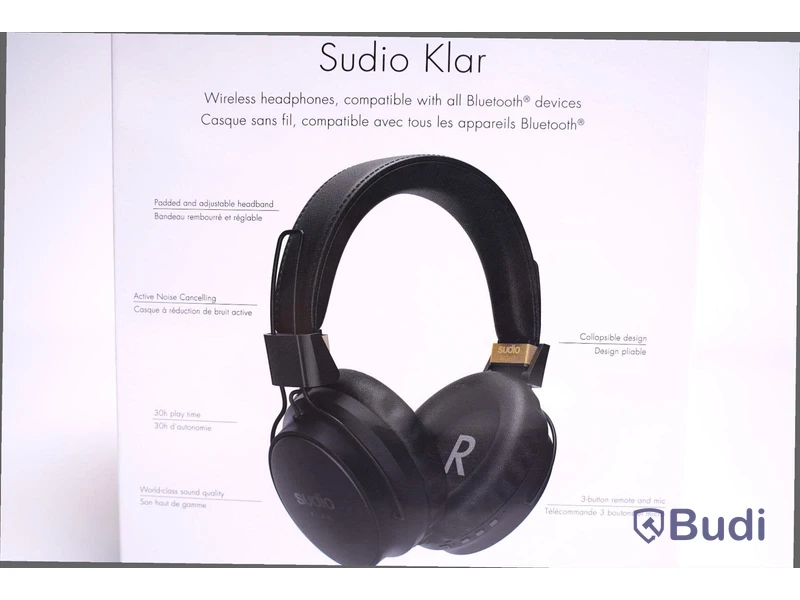 Trådlösa hörlurar - Sudio, Klar, Noise Cancelling. Ny i förpackning.