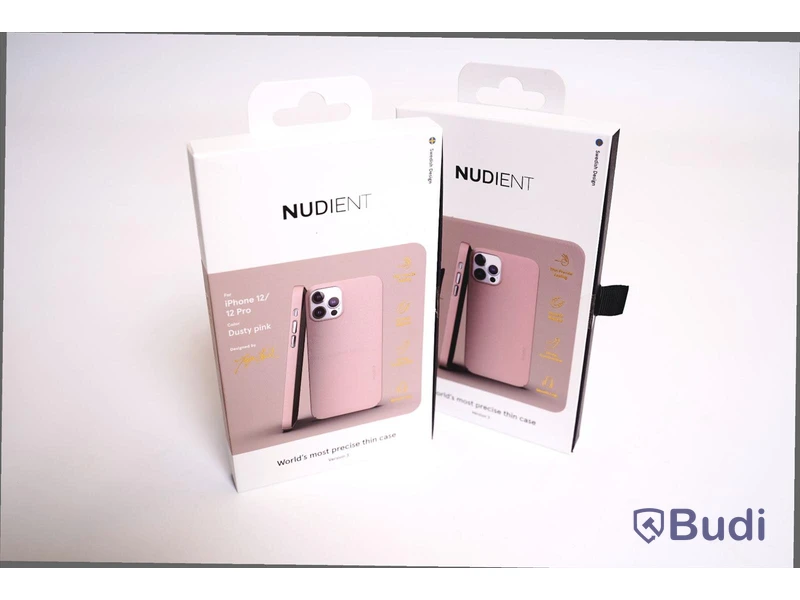Mobilskal - Nudient, för iPhone 12/12 Pro, 2 st. Ny i förpackning.