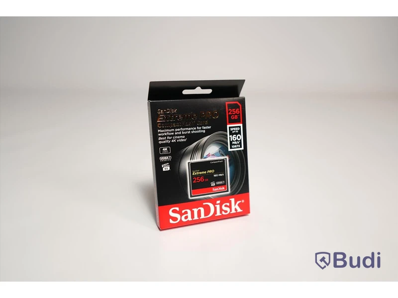 Sandisk minneskort Extreme Pro CompactFlash 256GB