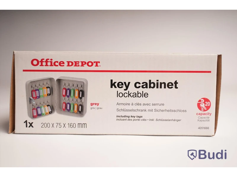 Nyckelskåp Låsbart, Office Depot