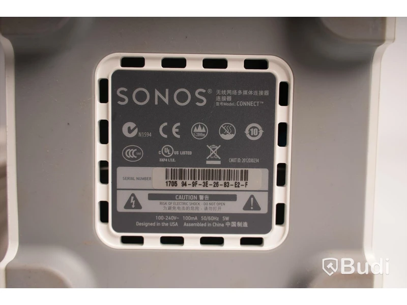 Trådlös Musikstreamer. Sonos Connect