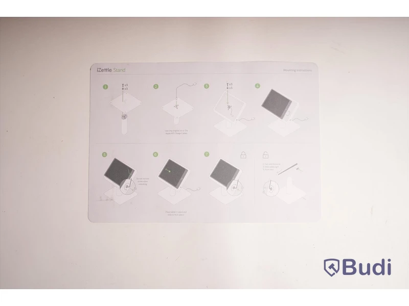 iPad stativ 4st. iZettle