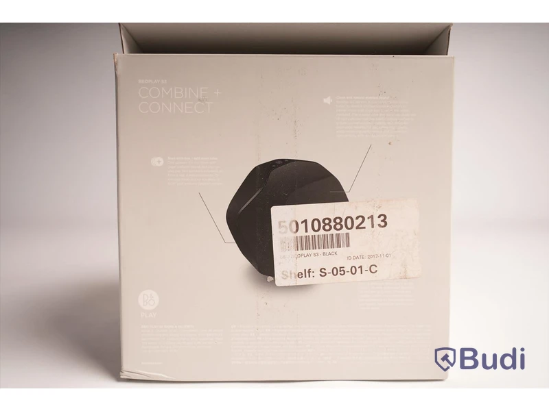 Trådlös Högtalare. B&O Beoplay S3 svart. Funktionstestad.