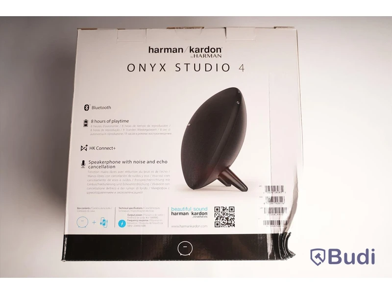 Trådlös Högtalare. Harman/Kardon Onyx Studio 4 svart. Funktionstestad.