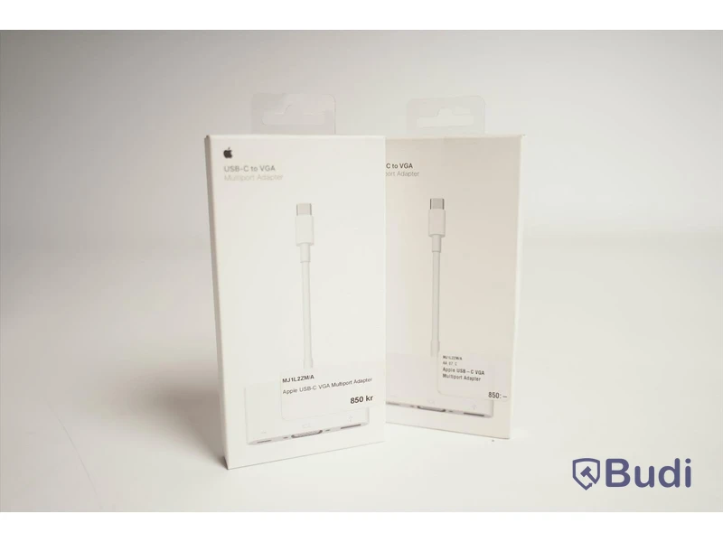 Multiport Adapter - 2 st. Apple, USB-C to VGA. Ny, Obruten förpackning.