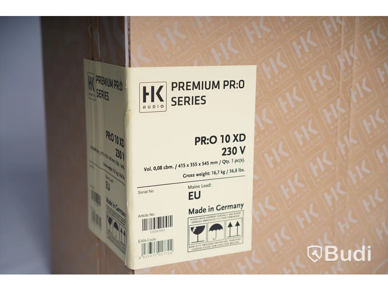 Monitor högtalare. HK Audio Premium PR:O Series 10 XD. Ny, Obruten förpackning.