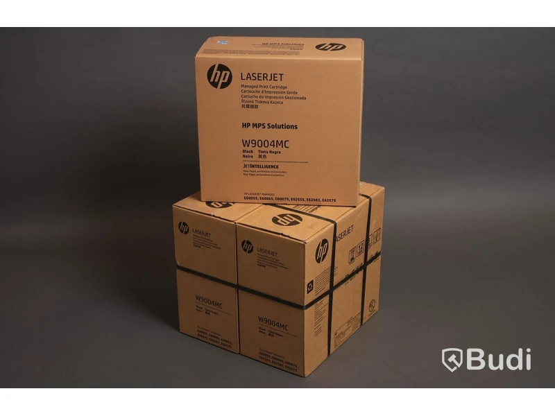 Toner - 3 st. HP, LaserJet W9004MC, svart. Ny, Obruten förpackning.