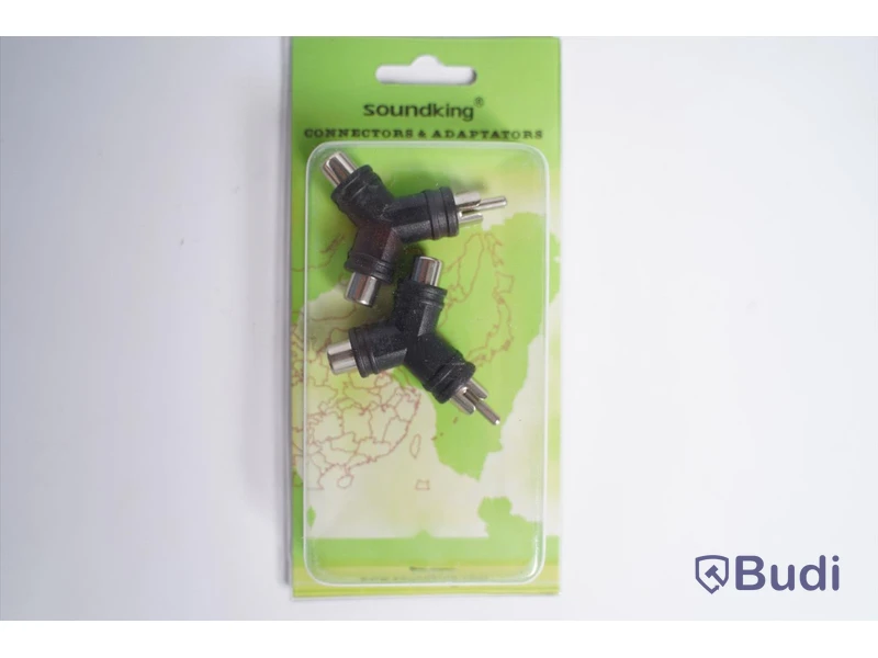 Adaptrar 18st, Soundking CC332. Ny, Obruten förpackning.