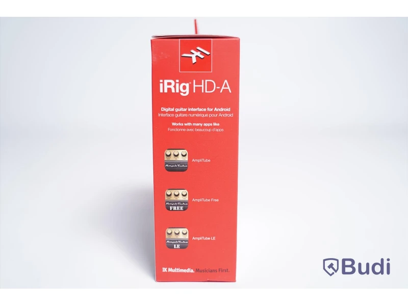 Gitarr Interface, iRig HD-A. Ny, Obruten förpackning.