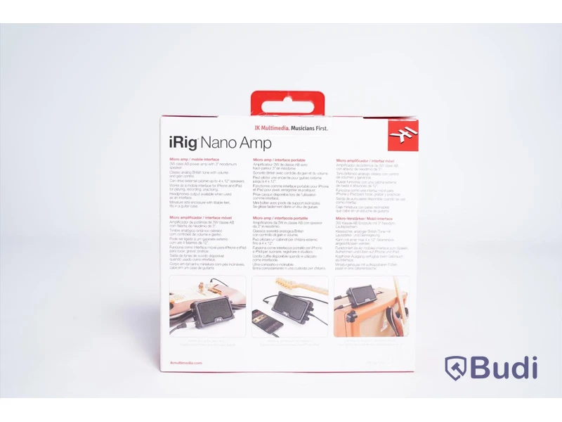 Portabel förstärkare, iRig Nano Amp. Ny, Obruten förpackning.