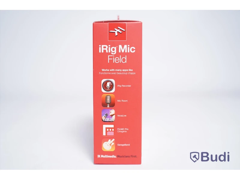 Mikrofon, iRig Mic Field. Ny, Obruten förpackning.