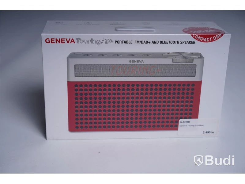 Geneva Touring/S+ - portabel bluetooth högtalare - färg White