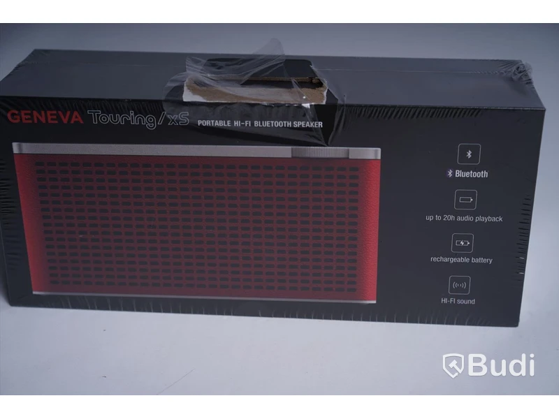 Geneva Tour/xS-portabel bluetooth högtalare - färg White