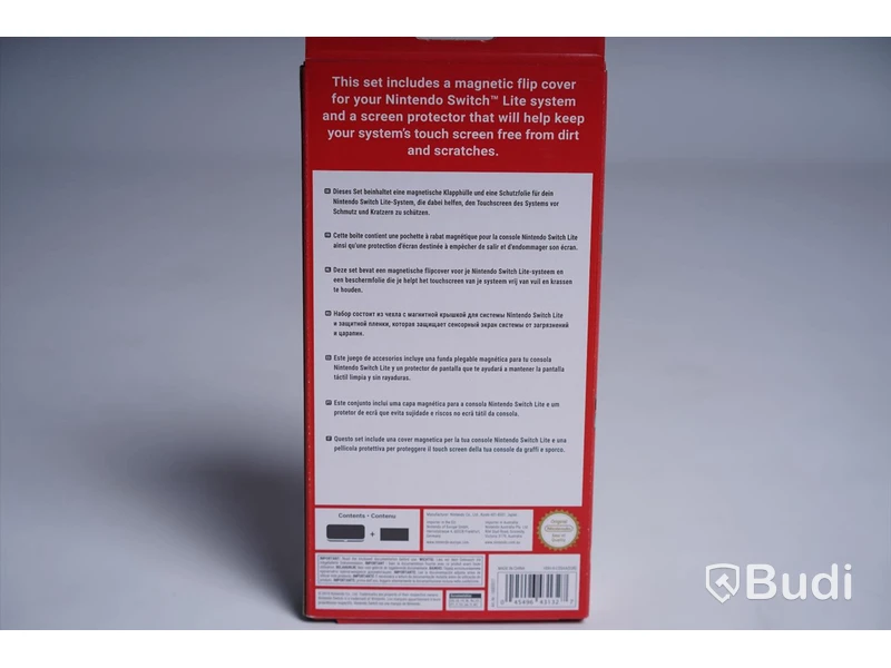 Nintendo Switch-skyddsfodral + Screen Protector-svart