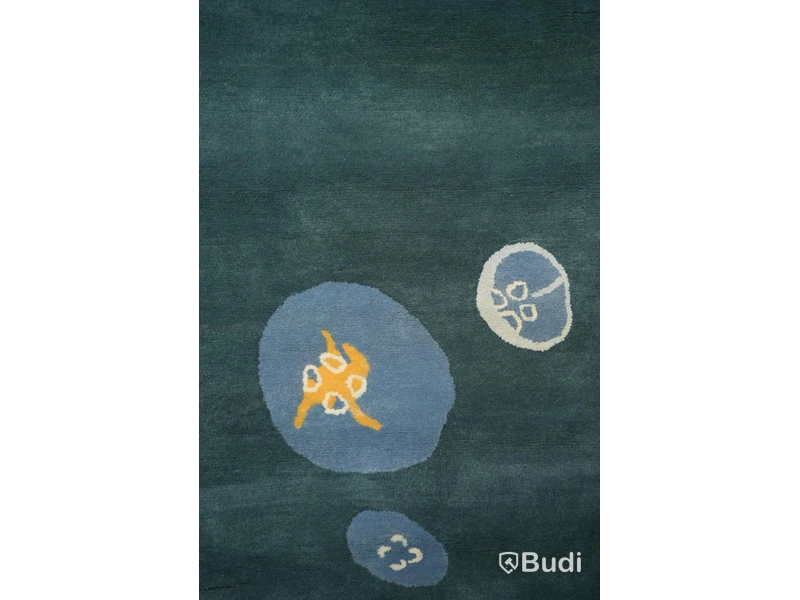 Handknuten matta, 140 x 200 cm