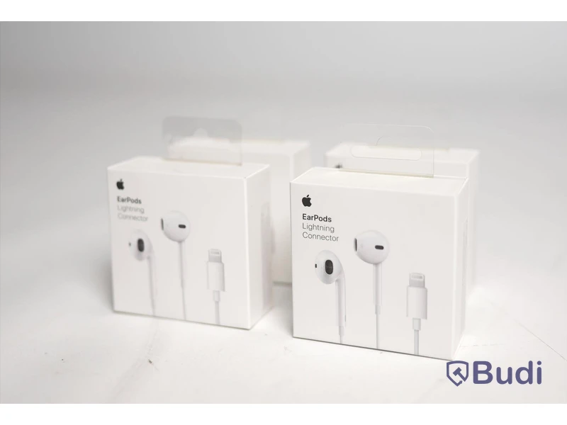 Hörlurar - 4 st. Apple Earpods. Ny, Obruten förpackning.