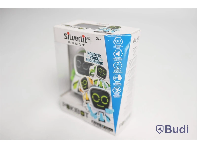 Robot - 3 st. Silverlit, Pokibot. Blandade färger. Ny, Obruten förpackning.