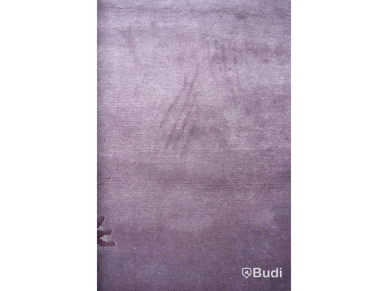 Handgjord Matta, Indien, 100procent ull, 121x174cm, färg Violet