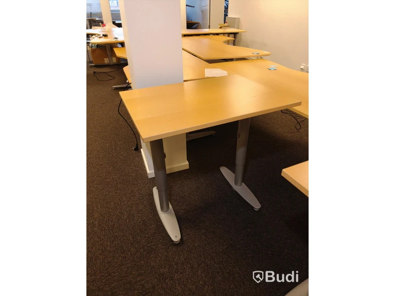 Bord 80x60, manuellt höj- och sänkbart