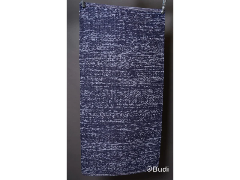 Handvävd matta i polyester i hög kvalité, 65x140cm