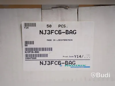 Tele-uttag 50st, Neutrik NJ3FC6-BAG. Ny.