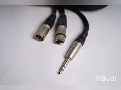 Telekabel till XLR hane och hona 3m 6st, Proel Audio Video Cable. Ny, Obruten förpackning.