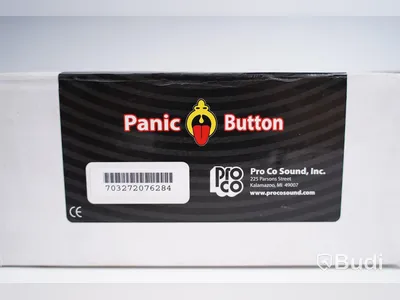 Switchpedal för mikrofon, Pro Co Panic Button Microphone Signal Patch Switcher. Ny.
