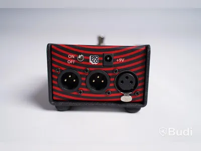 Switchpedal för mikrofon, Pro Co Panic Button Microphone Signal Patch Switcher. Ny.