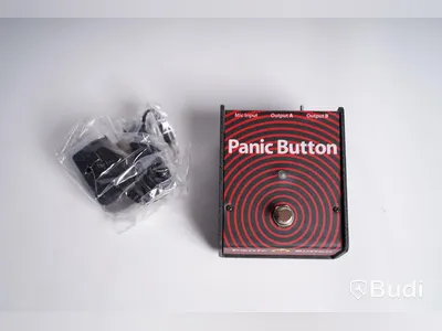 Switchpedal för mikrofon, Pro Co Panic Button Microphone Signal Patch Switcher. Ny.