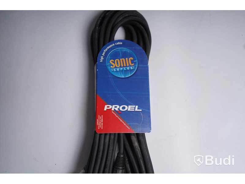 XLR-kabel 5st, Proel Sonic 280. Ny, Obruten förpackning.