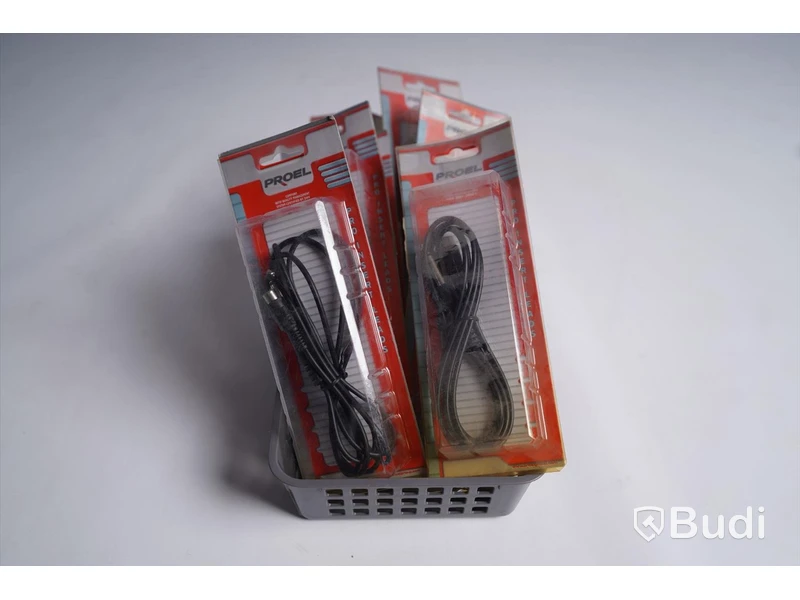 Diverse kablar. Proel SG135 2st, Proel SG185 3st, Proel SG222 4st. Ny, Obruten förpackning.