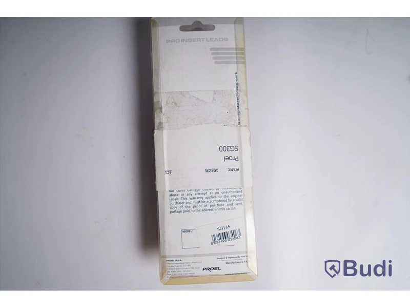 Diverse kablar. Proel SG135 2st, Proel SG185 3st, Proel SG222 4st. Ny, Obruten förpackning.