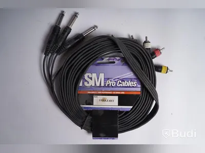 Diverse kablar, TSM Pro Cables SNAKE4RT, Proel OPFFLU3 2st, Proel ESO130LU5, Proel SGP210LU3. Ny.