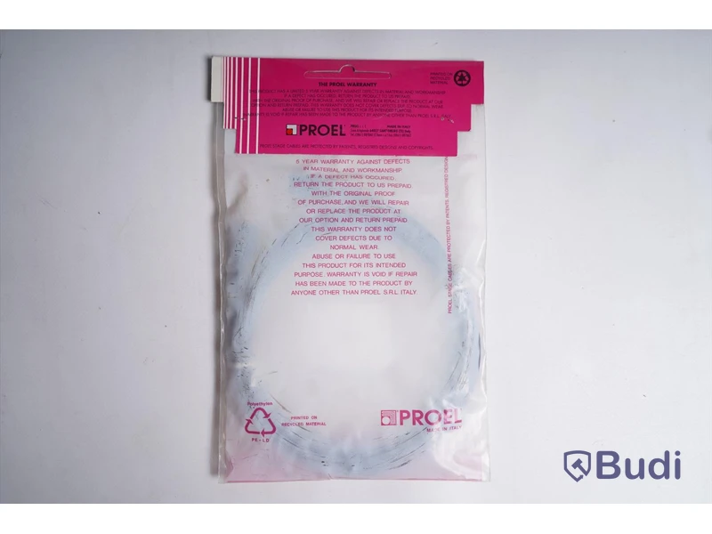 Diverse kablar, TSM Pro Cables SNAKE4RT, Proel OPFFLU3 2st, Proel ESO130LU5, Proel SGP210LU3. Ny.