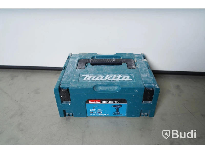 Skruvdragare inklusive batteri & laddare. Makita DDF482RTJ.