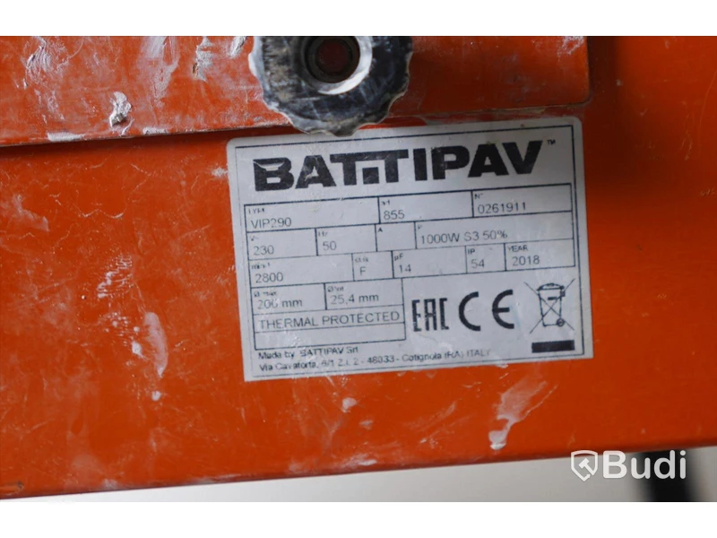Diamantsåg, Battipav VIP 290. Funktionstestad.
