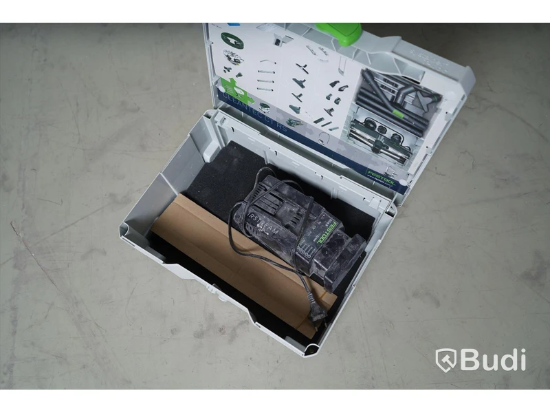 Transportkärra och hårt verktygsfodral, Festool SYS-ROLL, Festool hårt fodral, Festool SCA 8 Li-ion . Funktionstestad.