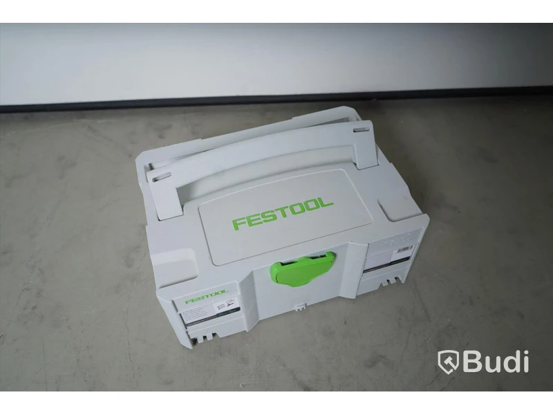Transportkärra och hårt verktygsfodral, Festool SYS-ROLL, Festool hårt fodral, Festool SCA 8 Li-ion . Funktionstestad.