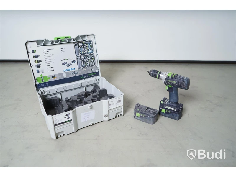 Skruvdragare, Festool T 18. Funktionstestad.