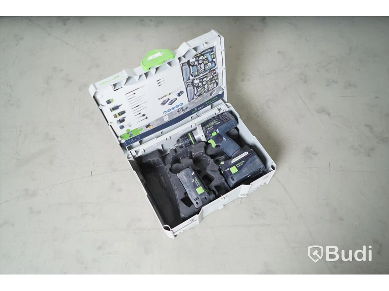 Skruvdragare, Festool T 18. Funktionstestad.