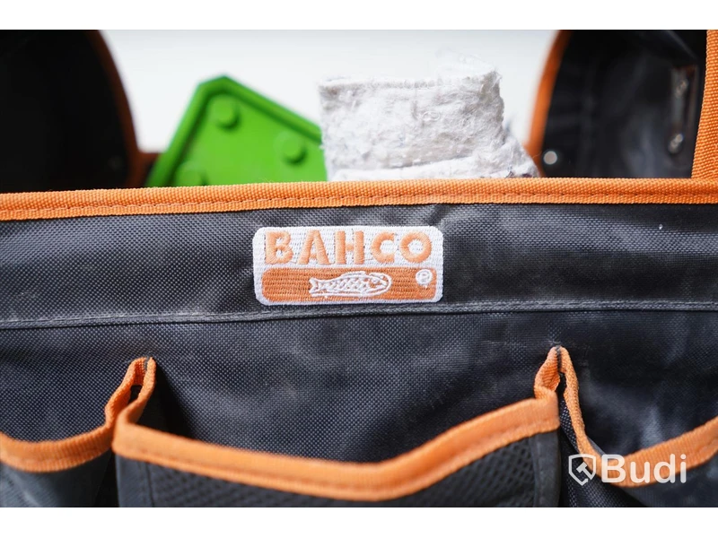 Verktygsväska med diverse innehåll, Bahco.