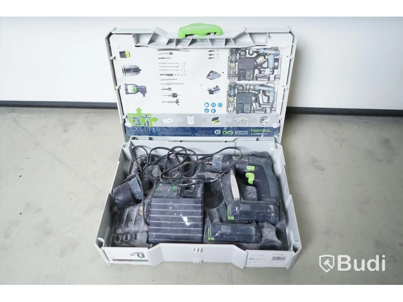 Skruvdragare, Festool CXS Li. Funktionstestad.