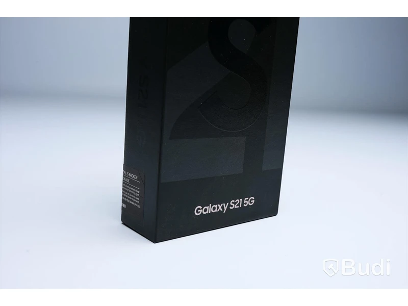 Galaxy S21 5G - 128 GB, Phantom Gray, Samsung. Ny, Obruten förpackning.