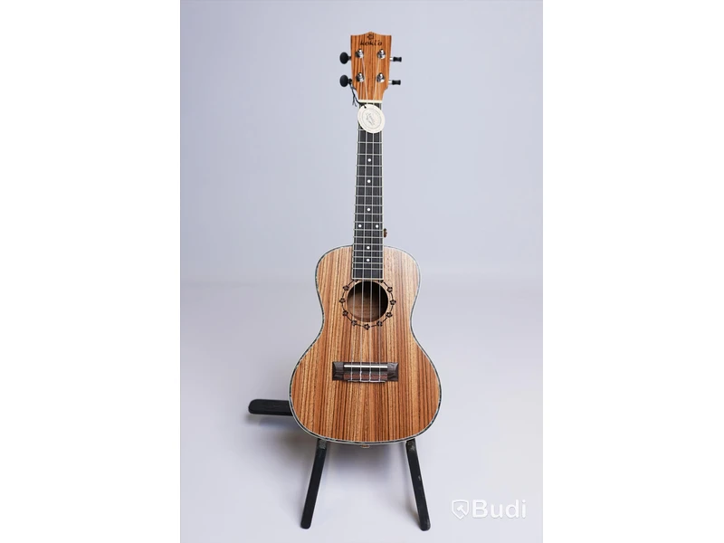 Ukulele - Koki'o, Zebrawood inkl. soft case, RISA Musical Instruments. Ny, Obruten förpackning.