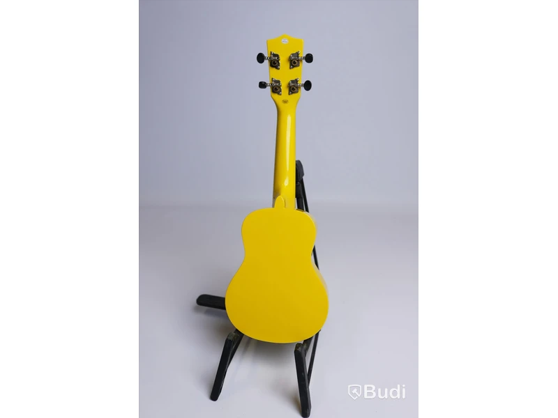 Ukulele - Koki'o, Linden Soprano, yellow inkl. tunnt soft case, RISA Musical Instruments. Ny, Obruten förpackning.
