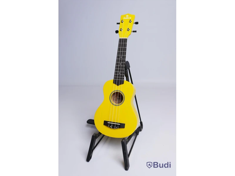 Ukulele - Koki'o, Linden Soprano, yellow inkl. tunnt soft case, RISA Musical Instruments. Ny, Obruten förpackning.