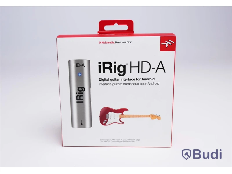iRig HD-A, Gitarr interface. Ny, Obruten förpackning.