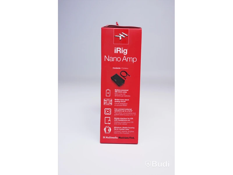 iRig Nano Amp - trådlös micro amp för iOS Ny, Obruten förpackning.