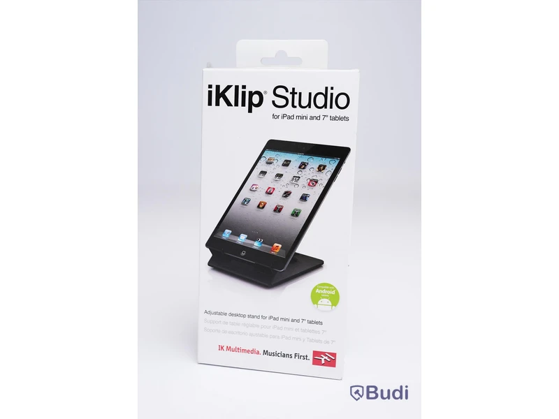 iKlip Studio - Justerbar skrivbordshållare för iPad mini och 7" surfplattor. Ny, Obruten förpackning.