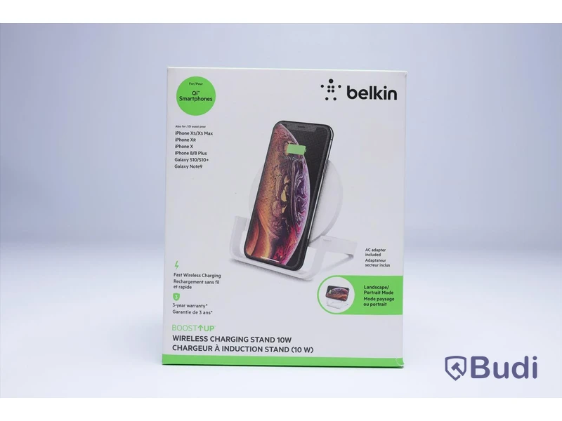 Trådlöst landningsställ, 10W, Belkin. Ny, Obruten förpackning.